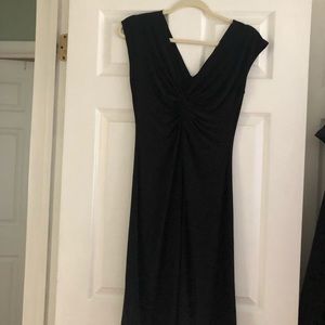Black stretchy dress